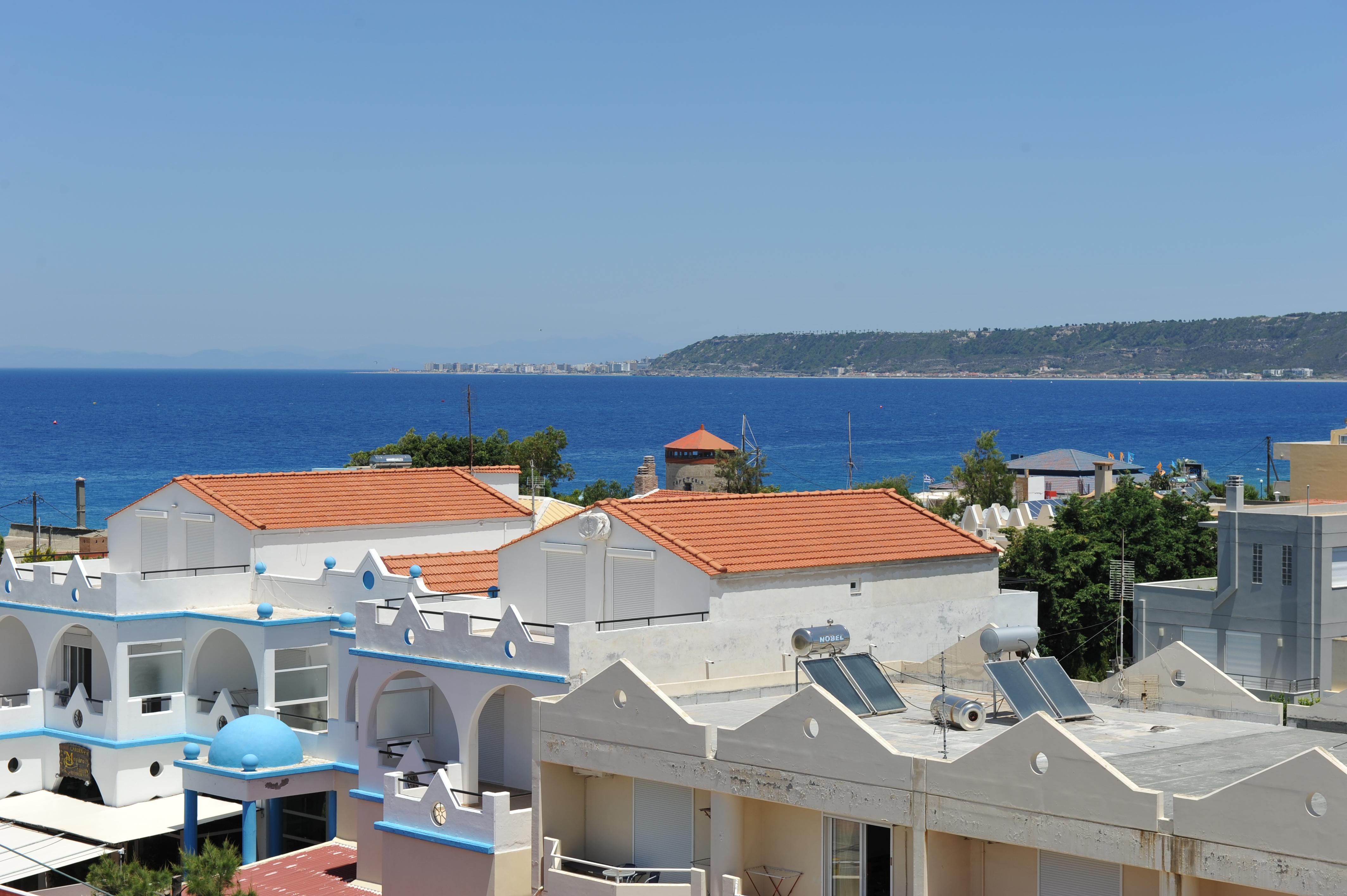 Heleni Beach Hotel Ialysos  Dış mekan fotoğraf