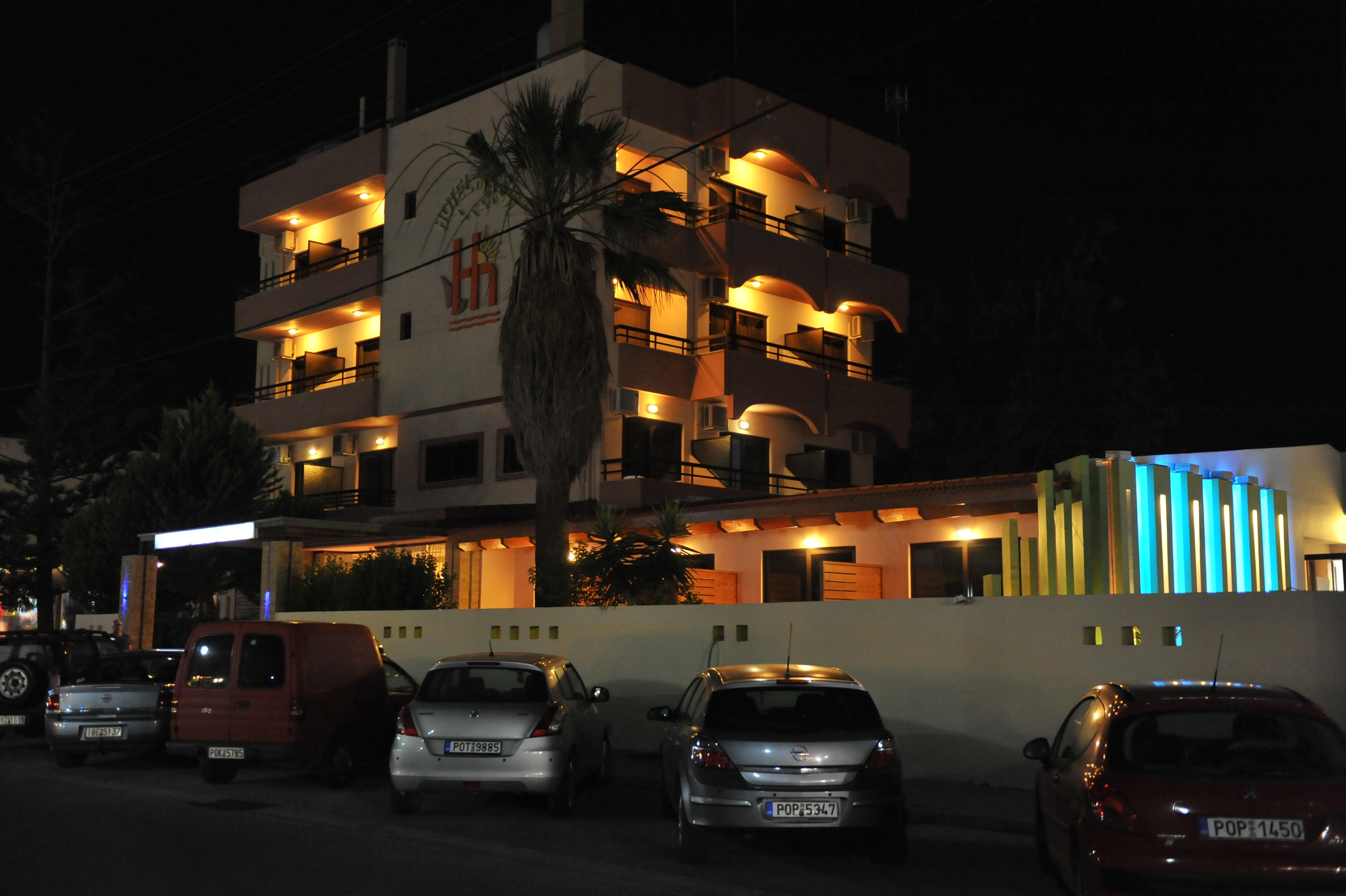 Heleni Beach Hotel Ialysos  Dış mekan fotoğraf
