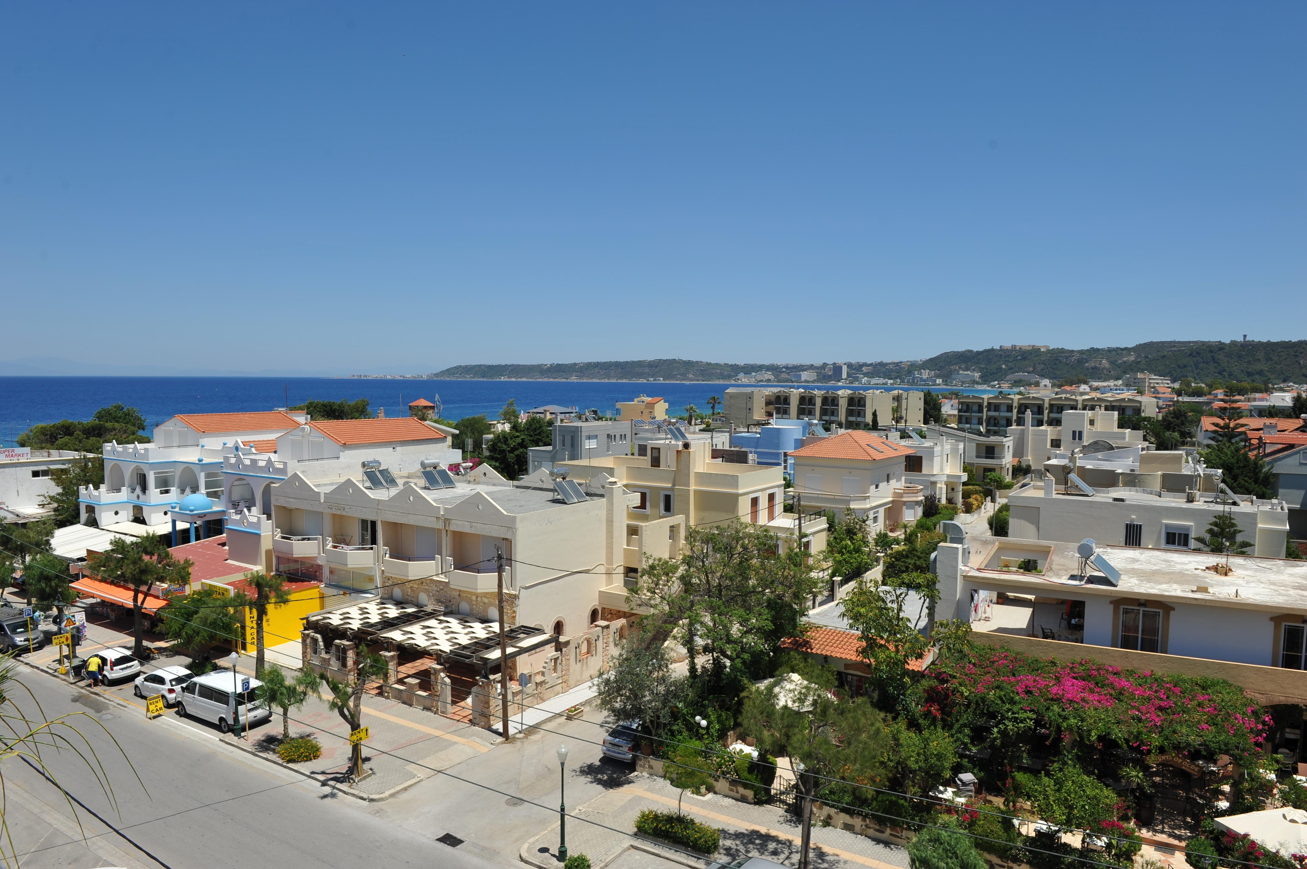 Heleni Beach Hotel Ialysos  Dış mekan fotoğraf