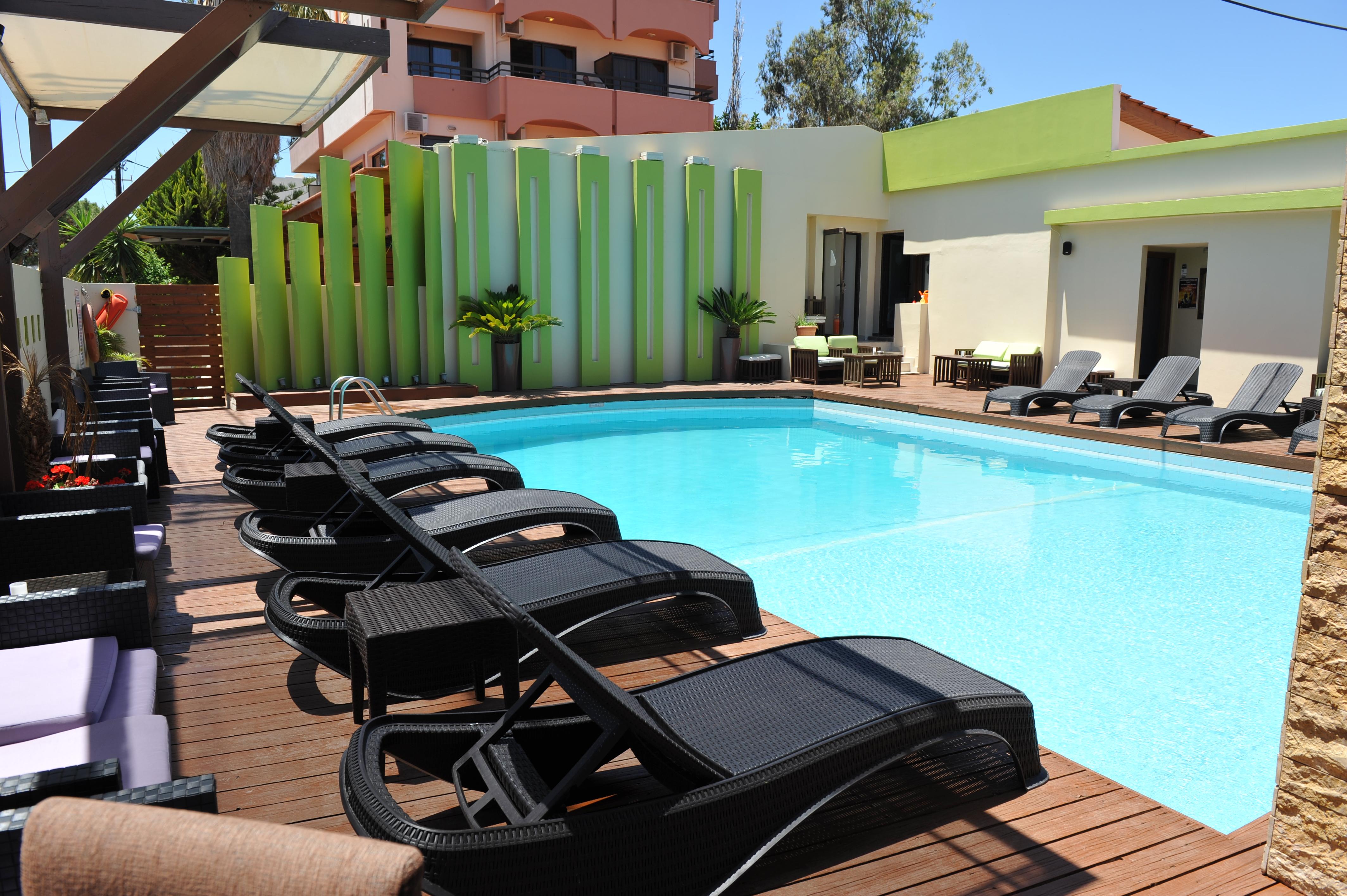 Heleni Beach Hotel Ialysos  Dış mekan fotoğraf