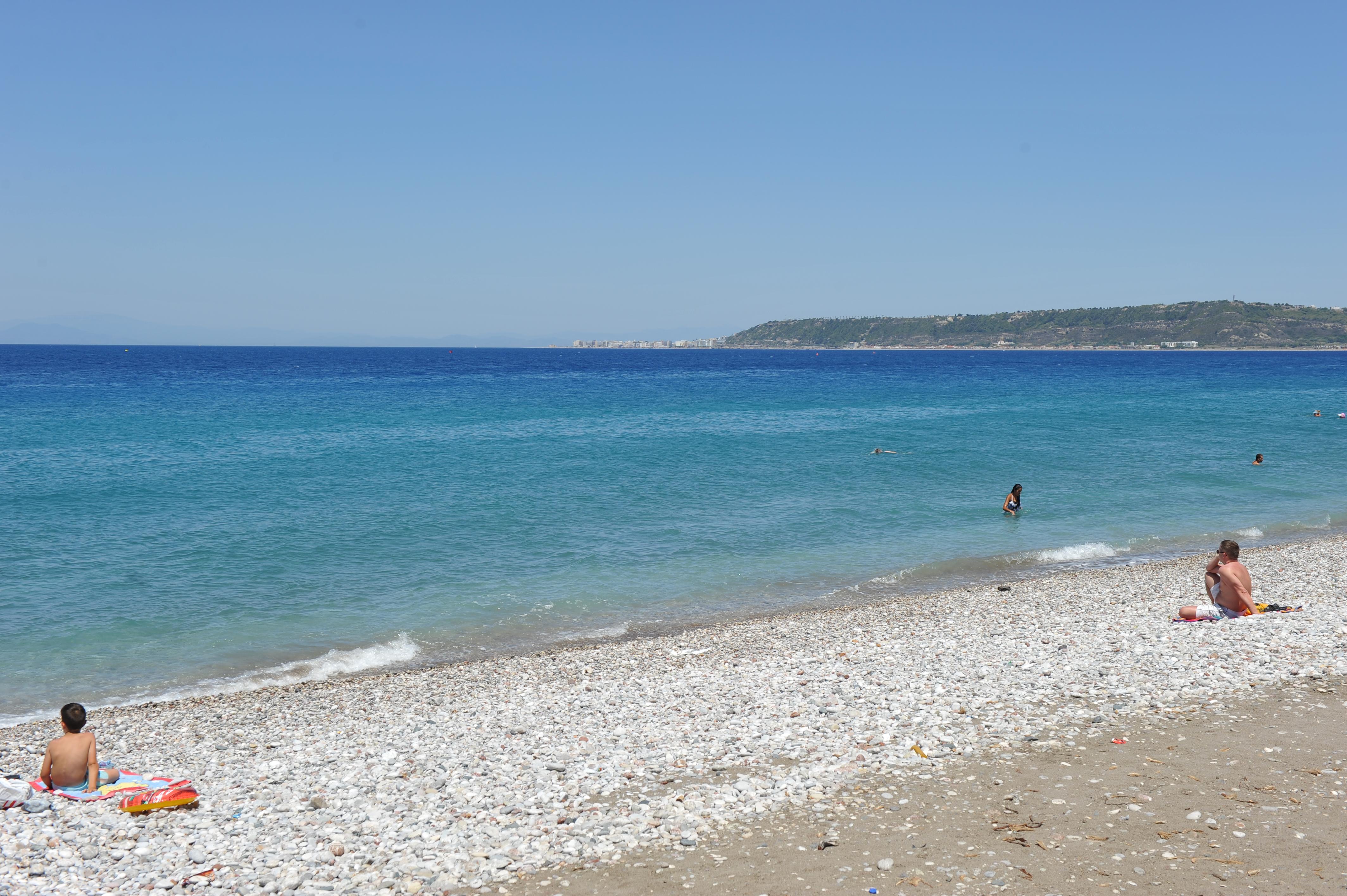 Heleni Beach Hotel Ialysos  Dış mekan fotoğraf