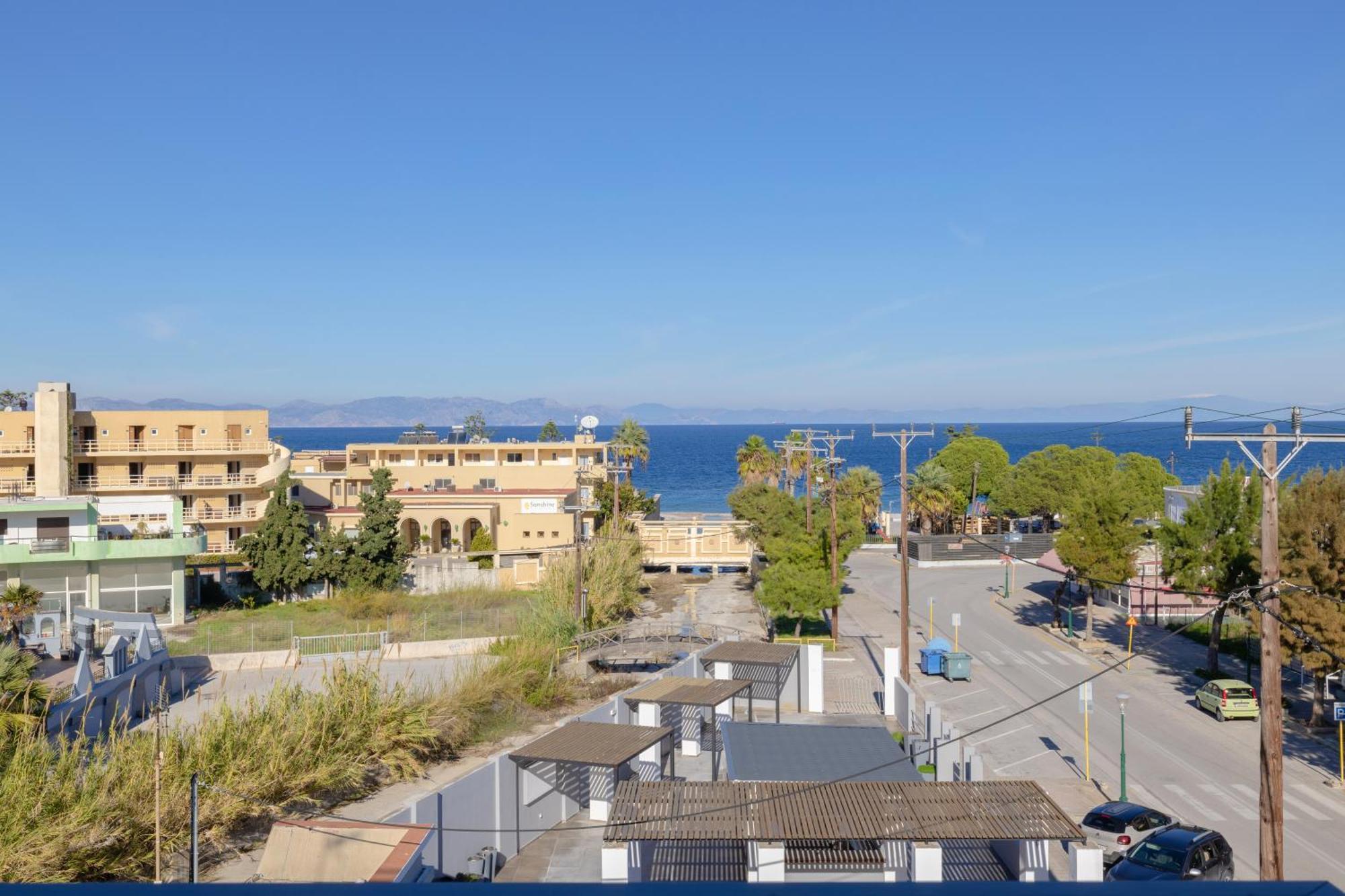 Heleni Beach Hotel Ialysos  Dış mekan fotoğraf